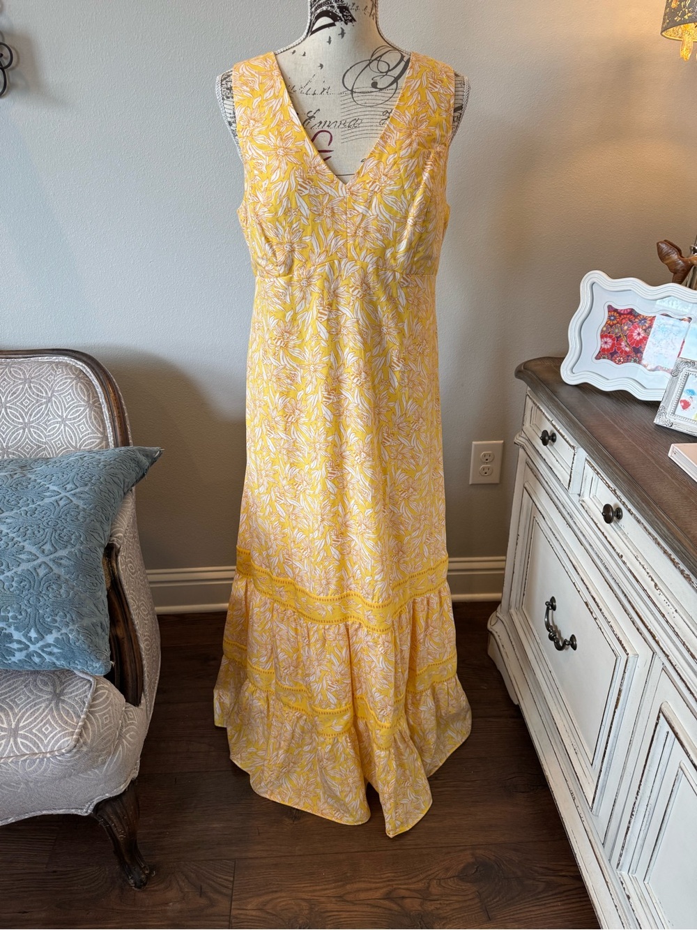 NWT Lilly Pulitzer Linen Maxi Dress